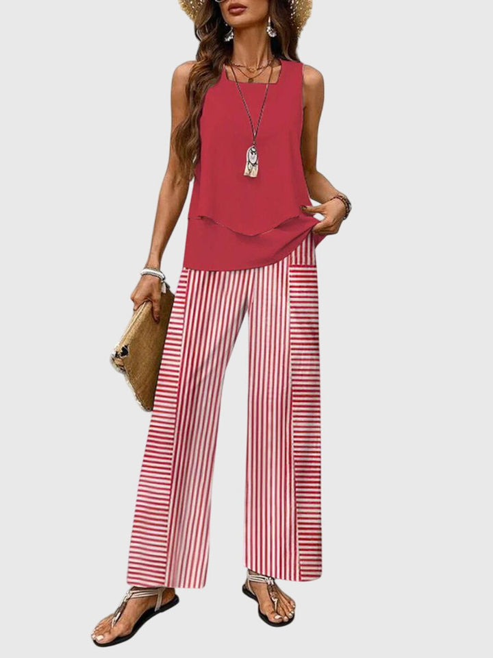 Brenda | Elegant 2-Piece Summer Set - Freya Kobenhavn
