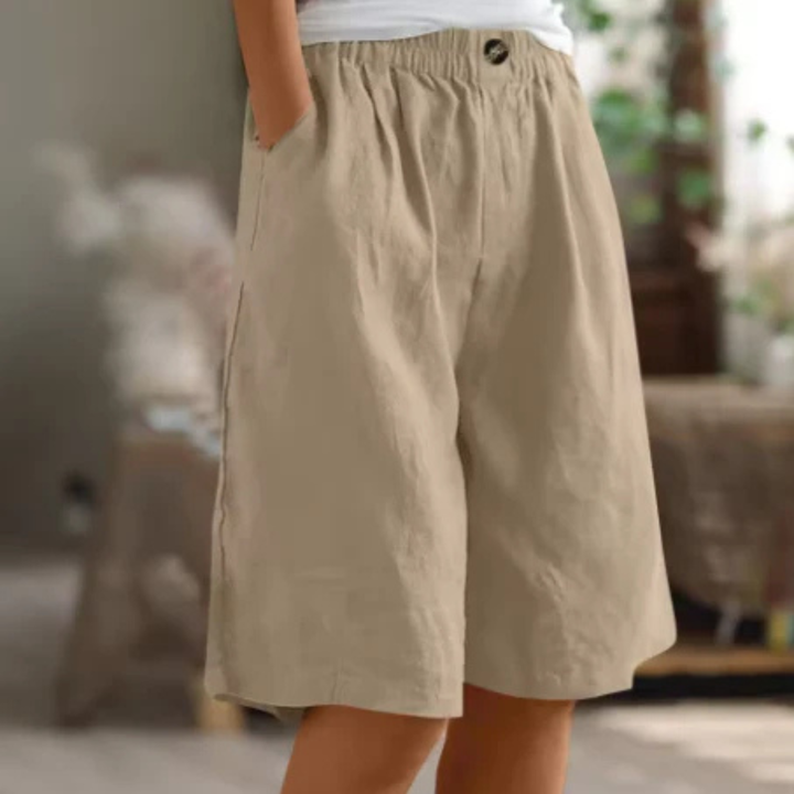 Marianne | Dame Brede Ben Casual Shorts Med Lommer - Freya Kobenhavn