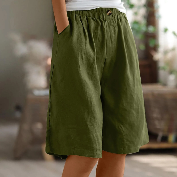 Marianne | Dame Brede Ben Casual Shorts Med Lommer - Freya Kobenhavn