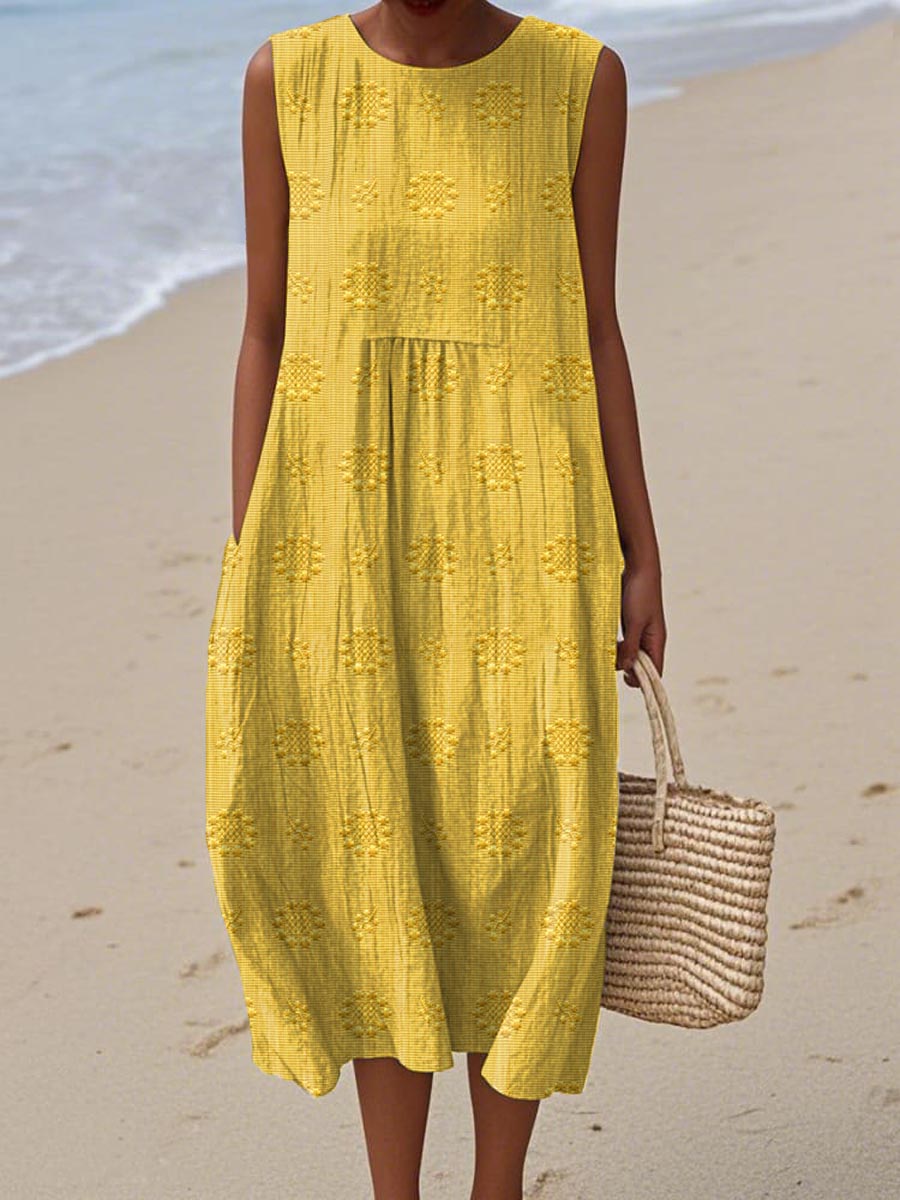Roxanne™ | Women’s Stylish Sleeveless Dress - Freya Kobenhavn