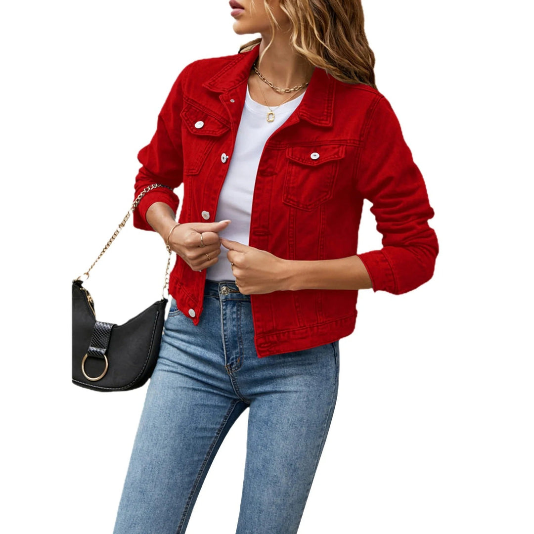 Britta | Stilfuld Casual Denimjakke - Freya Kobenhavn