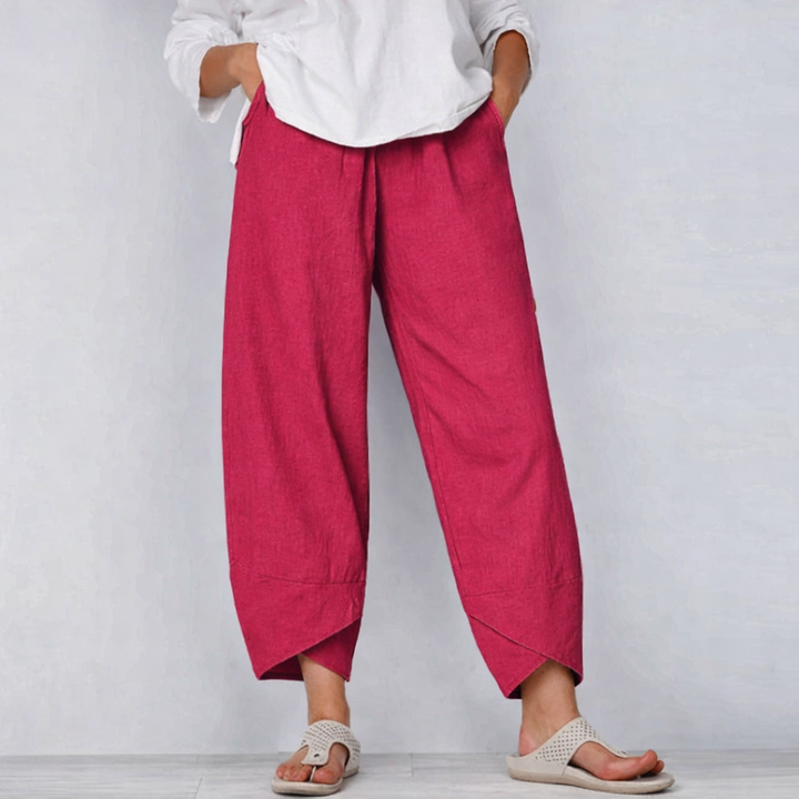 Juliane | Dame Brede Ben Casual Cropped Bukser - Freya Kobenhavn