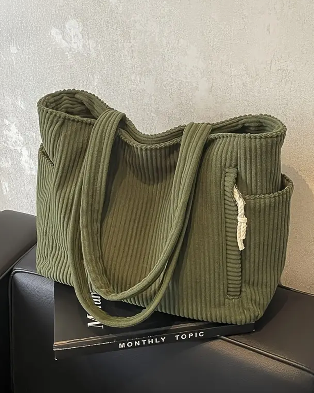 Ines | Stilfuld Casual Skuldertaske med Snordetalje - Freya Kobenhavn