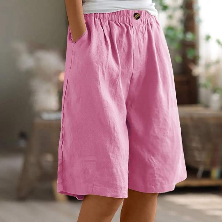 Marianne | Dame Brede Ben Casual Shorts Med Lommer - Freya Kobenhavn