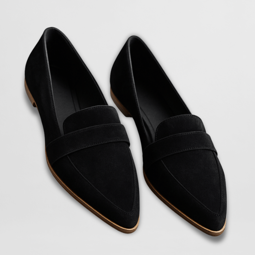 Helen | Orthopedic Soft Suede Loafers - Freya Kobenhavn