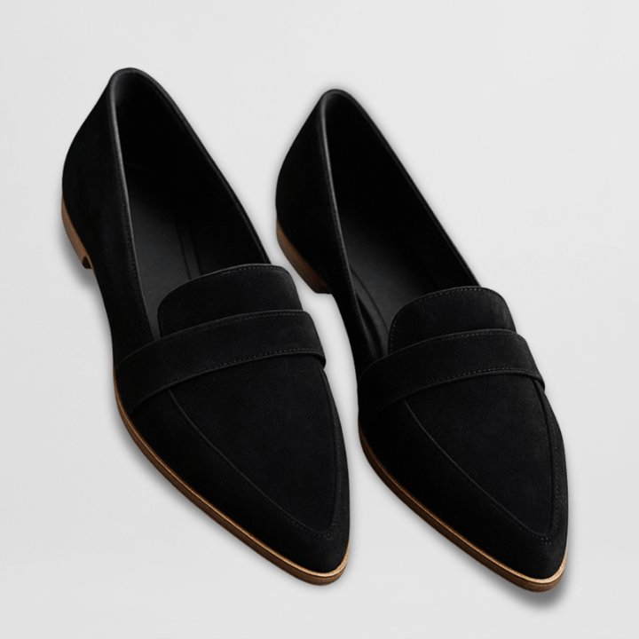 Helen | Orthopedic Soft Suede Loafers - Freya Kobenhavn