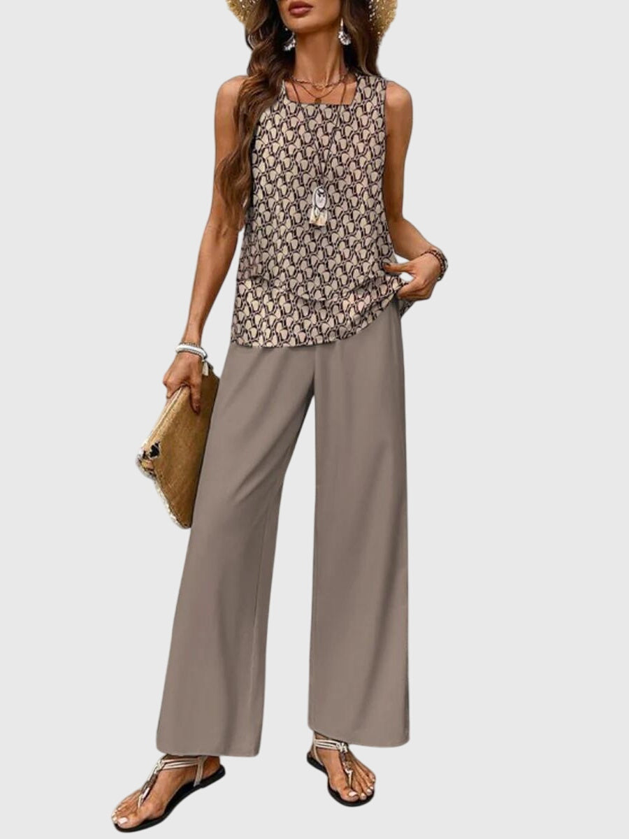 Brenda | Elegant 2-Piece Summer Set - Freya Kobenhavn
