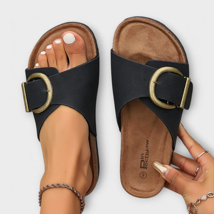 Margie | Komfortable Dame Sandaler Med Spænde - Freya Kobenhavn