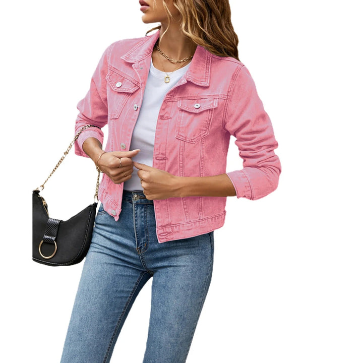 Britta | Stilfuld Casual Denimjakke - Freya Kobenhavn