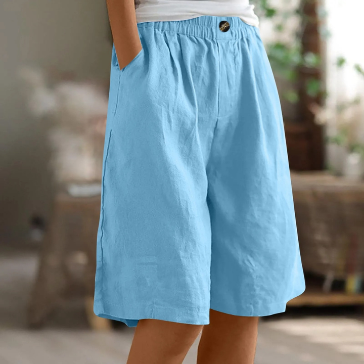 Marianne | Dame Brede Ben Casual Shorts Med Lommer - Freya Kobenhavn