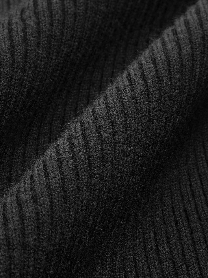 Birthe | Dame Forårs Stilfuld Ribstrikket Rullekrave Sweater - Freya Kobenhavn