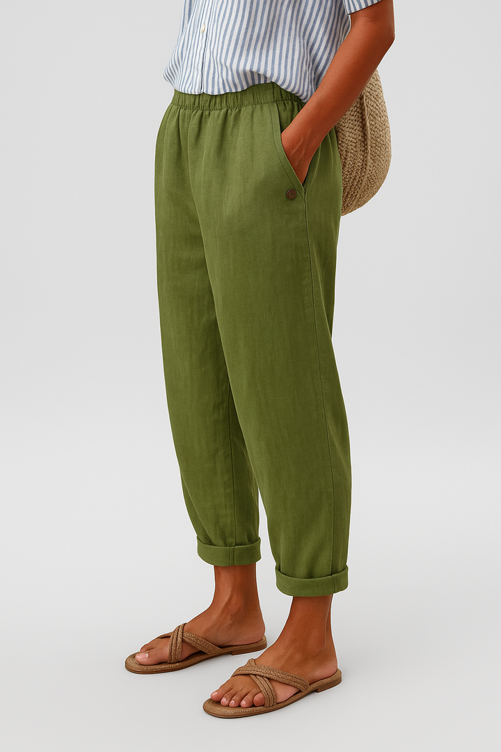 Wanda™ | Stylish Pants With Side Pockets - Freya Kobenhavn