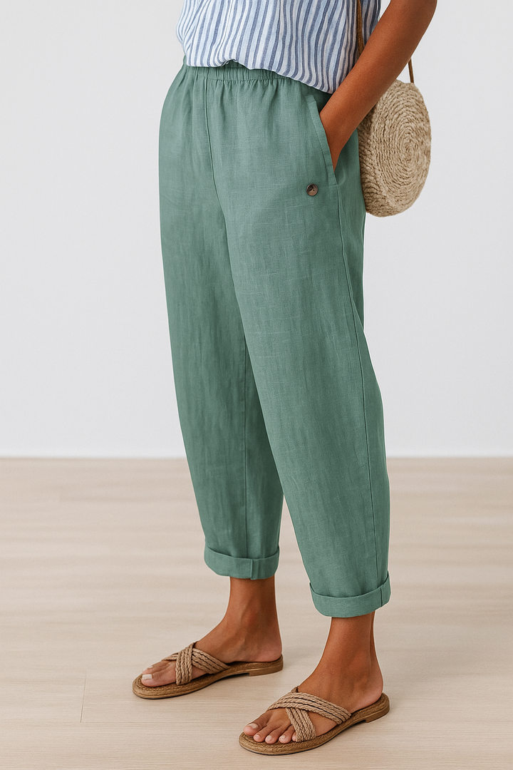 Wanda™ | Stylish Pants With Side Pockets - Freya Kobenhavn