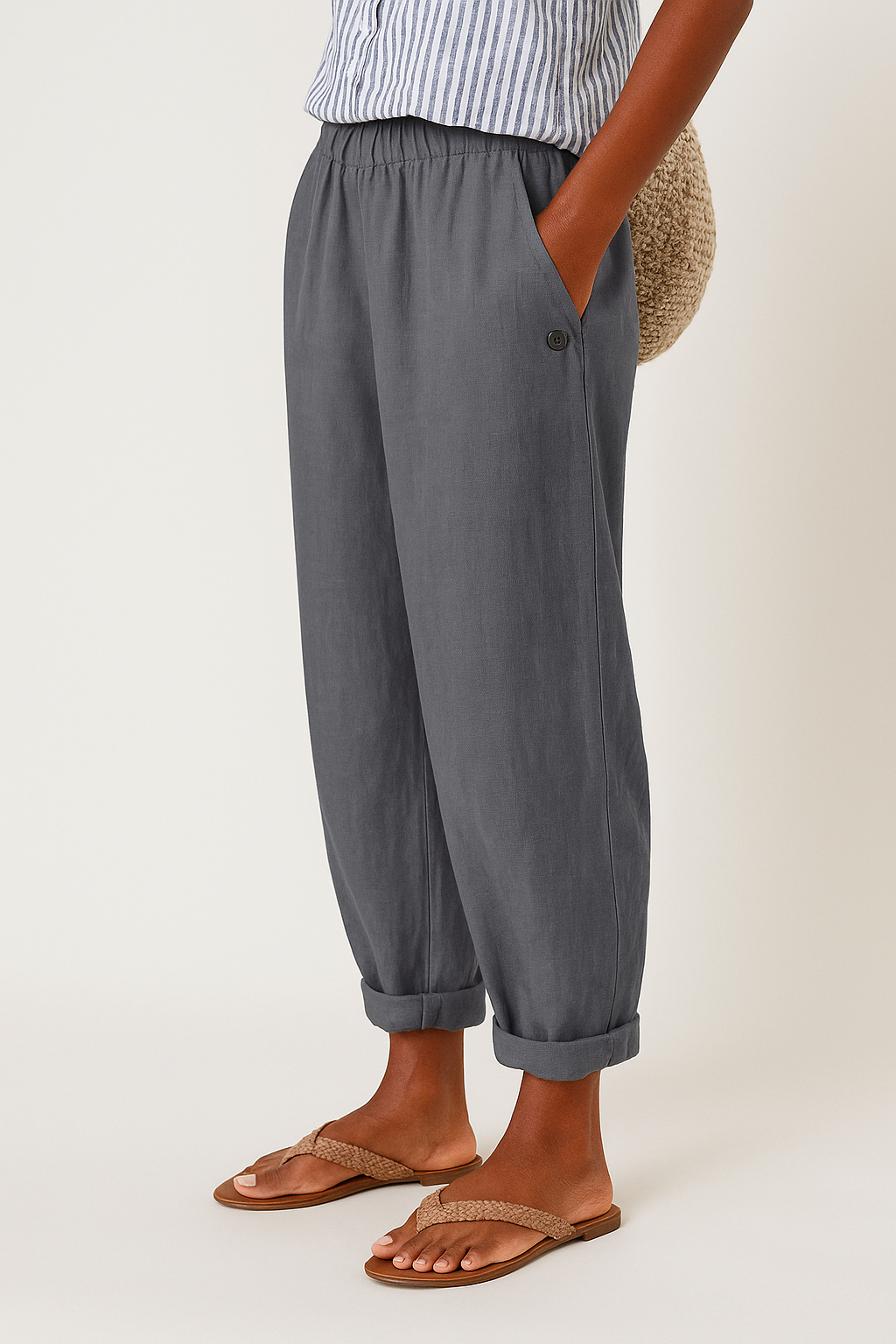 Wanda™ | Stylish Pants With Side Pockets - Freya Kobenhavn