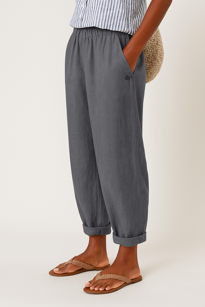Wanda™ | Stylish Pants With Side Pockets - Freya Kobenhavn