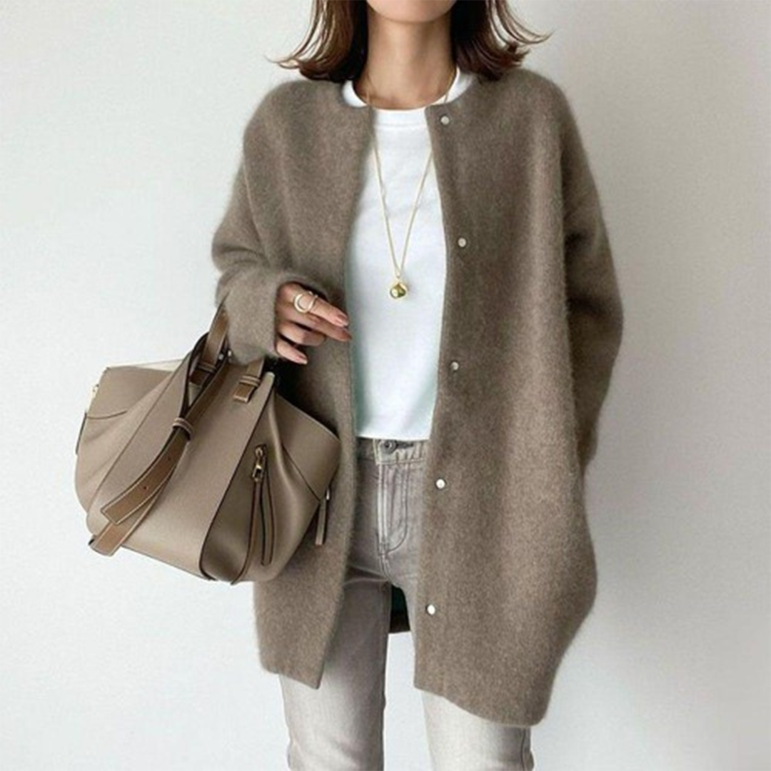 Julia™ | Blød Knaplukket Cardigan - Freya Kobenhavn