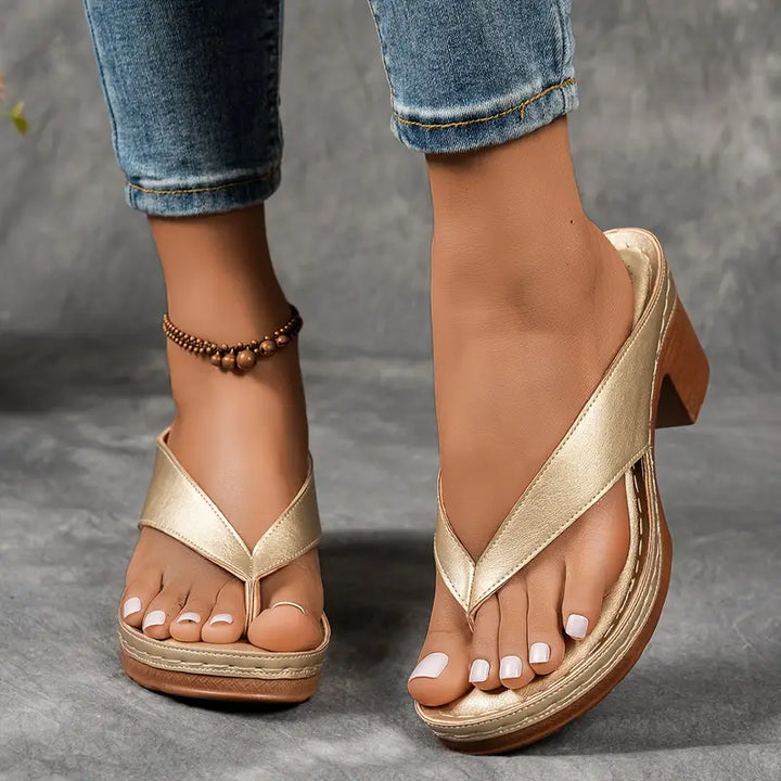 Marilyn™ | Orthopedic Slippers with Heel - Freya Kobenhavn