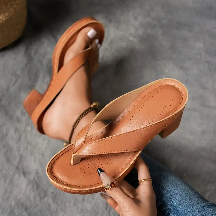 Marilyn™ | Orthopedic Slippers with Heel - Freya Kobenhavn