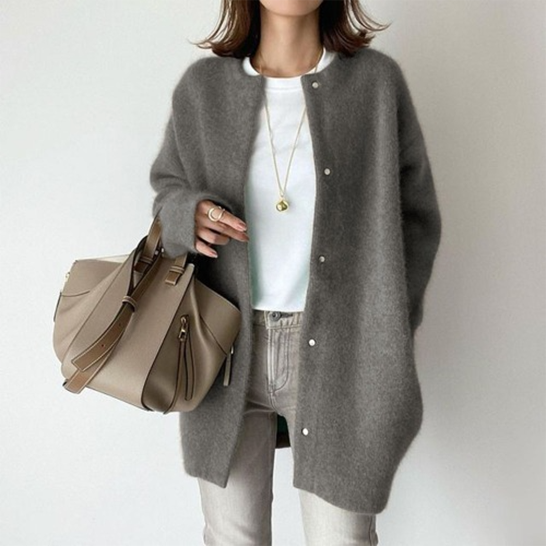 Julia™ | Blød Knaplukket Cardigan - Freya Kobenhavn