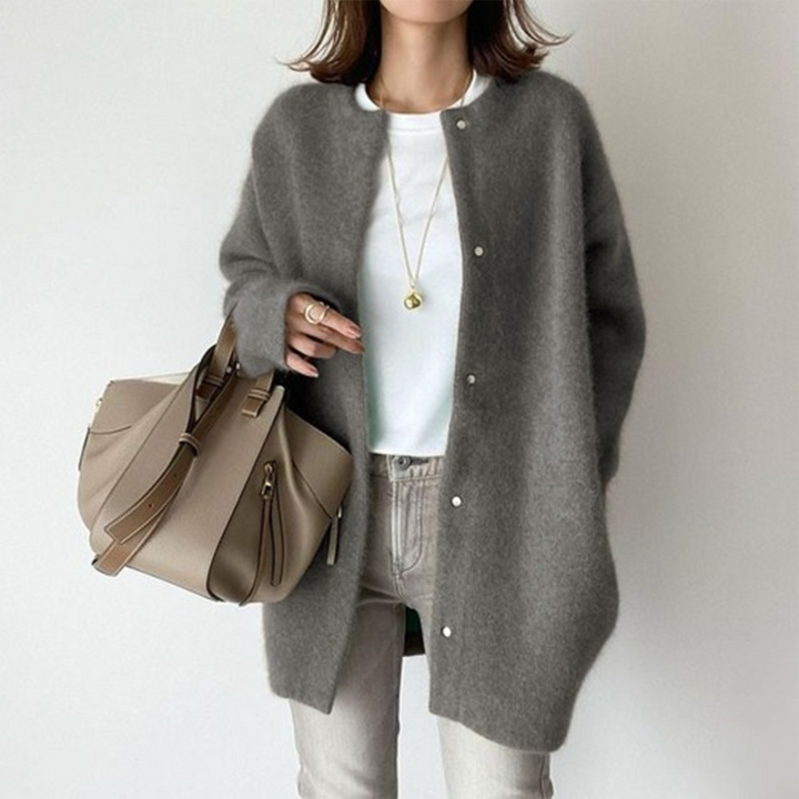 Julia™ | Blød Knaplukket Cardigan - Freya Kobenhavn