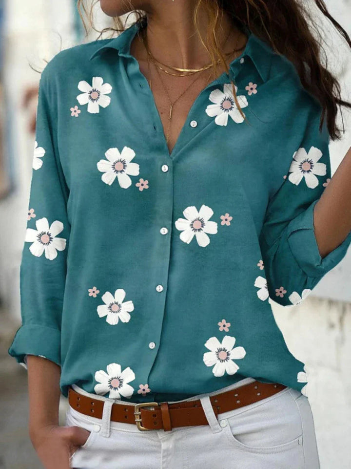 Darya™ | Floral Print Blouse - Freya Kobenhavn
