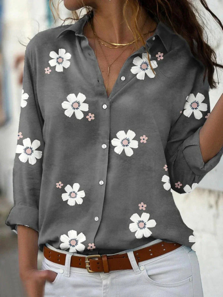 Darya™ | Floral Print Blouse - Freya Kobenhavn
