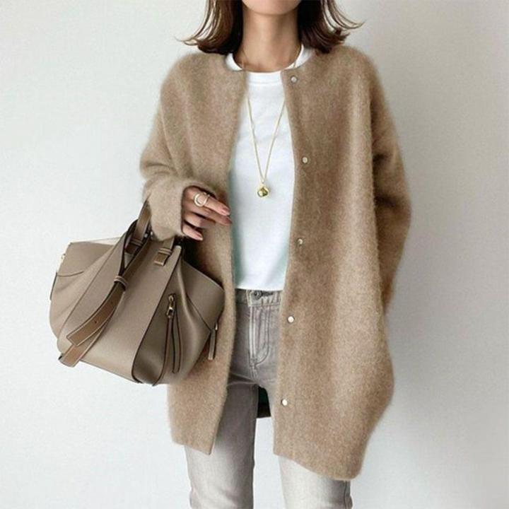 Julia™ | Blød Knaplukket Cardigan - Freya Kobenhavn
