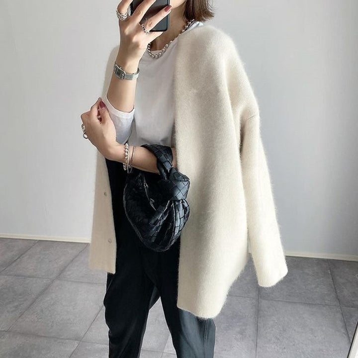 Julia™ | Blød Knaplukket Cardigan - Freya Kobenhavn