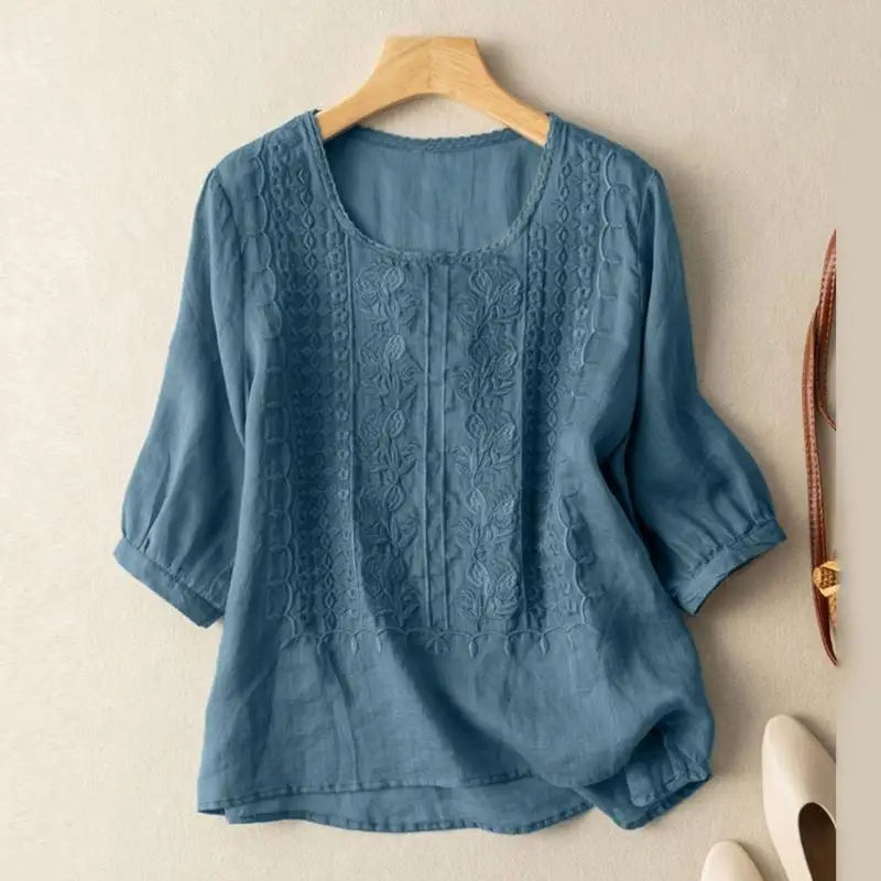 Sonia™ | Floral Relaxed Blouse - Freya Kobenhavn