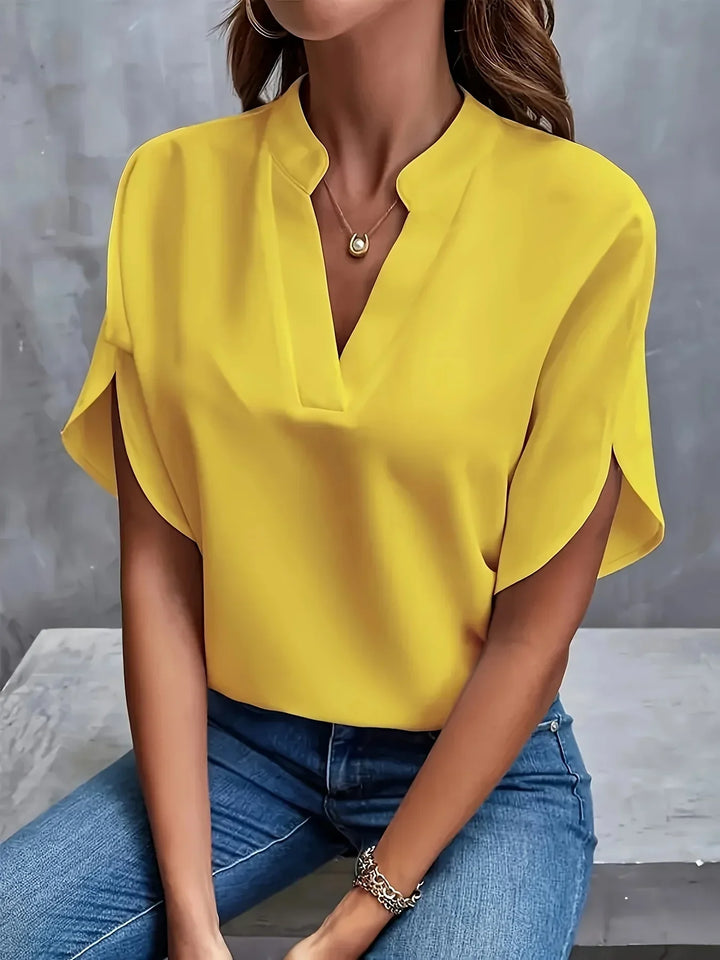 Thalia™ | Sophisticated Blouse with Tailored Design - Freya Kobenhavn