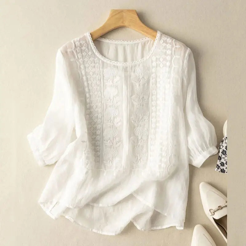 Sonia™ | Floral Relaxed Blouse - Freya Kobenhavn