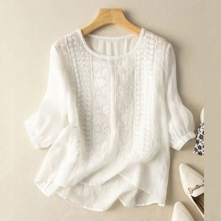 Sonia™ | Floral Relaxed Blouse - Freya Kobenhavn