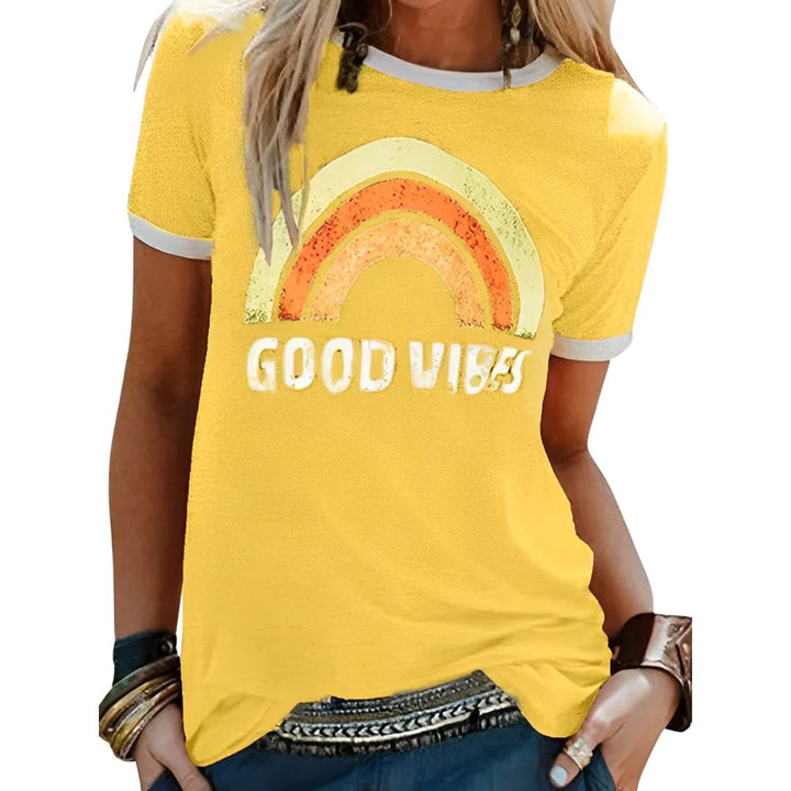 Alvhilde | Afslappet og farverig grafisk T-shirt - Freya Kobenhavn