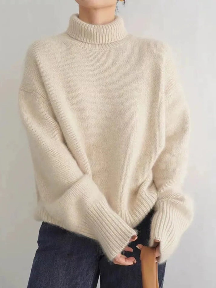 Joline™ | Cashmere-trøje med rullekrave - Freya Kobenhavn