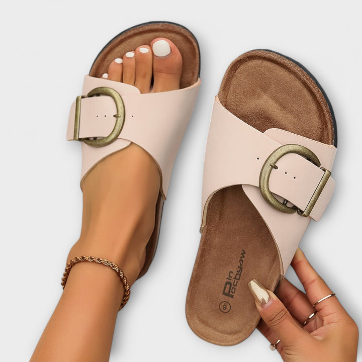 Margie | Komfortable Dame Sandaler Med Spænde - Freya Kobenhavn