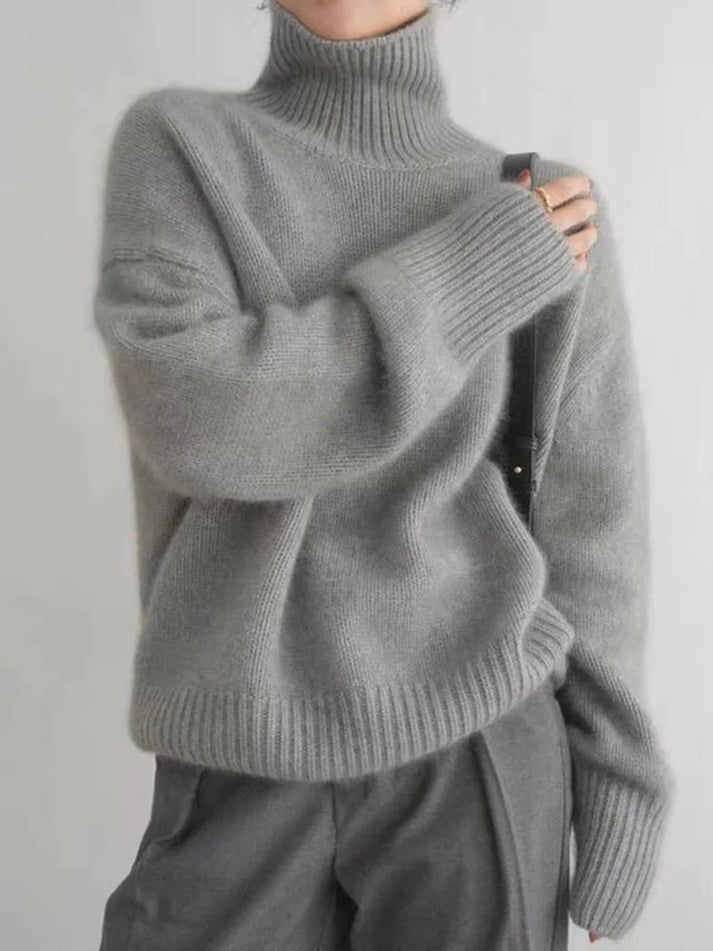 Joline™ | Cashmere-trøje med rullekrave - Freya Kobenhavn