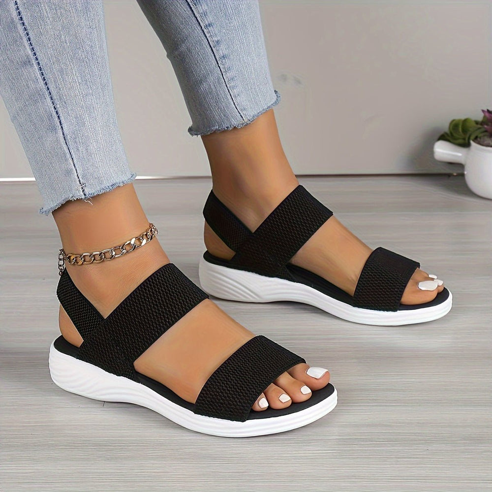 Cross-Strap Sandaler Polstrede Komfort Hverdags
