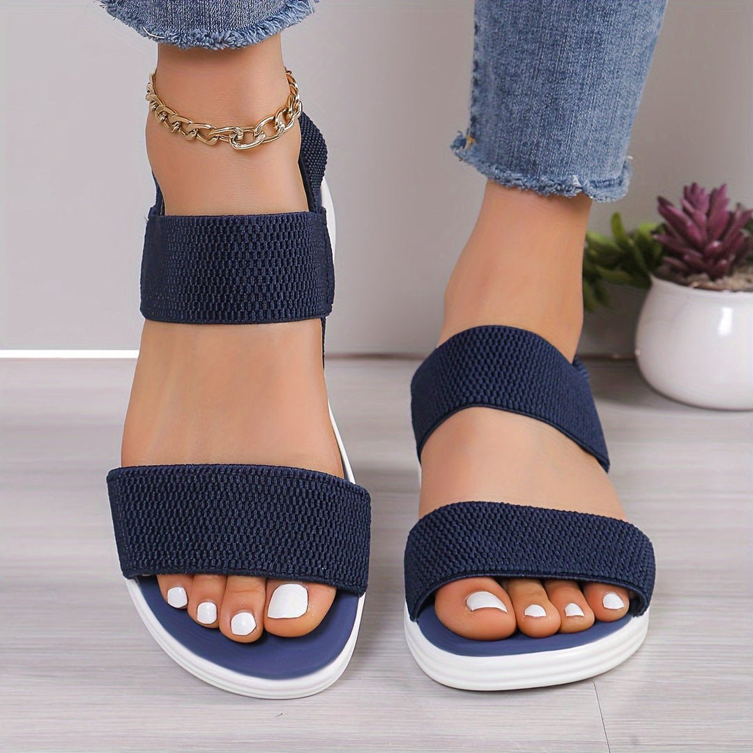 Cross-Strap Sandaler Polstrede Komfort Hverdags