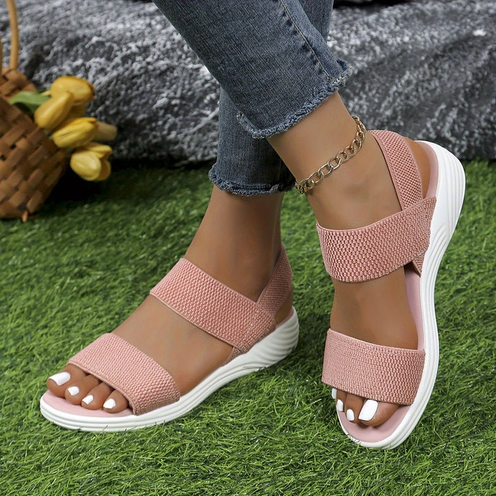 Cross-Strap Sandaler Polstrede Komfort Hverdags