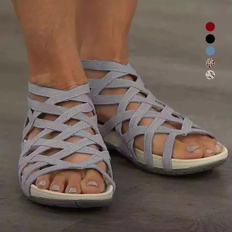 Dame Ortopædiske Justerbare Summer Sandaler
