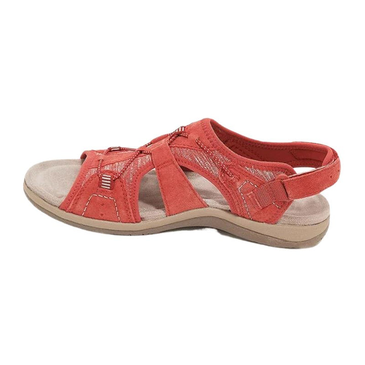 Dame Ortopædiske Sommer Sandaler - Red