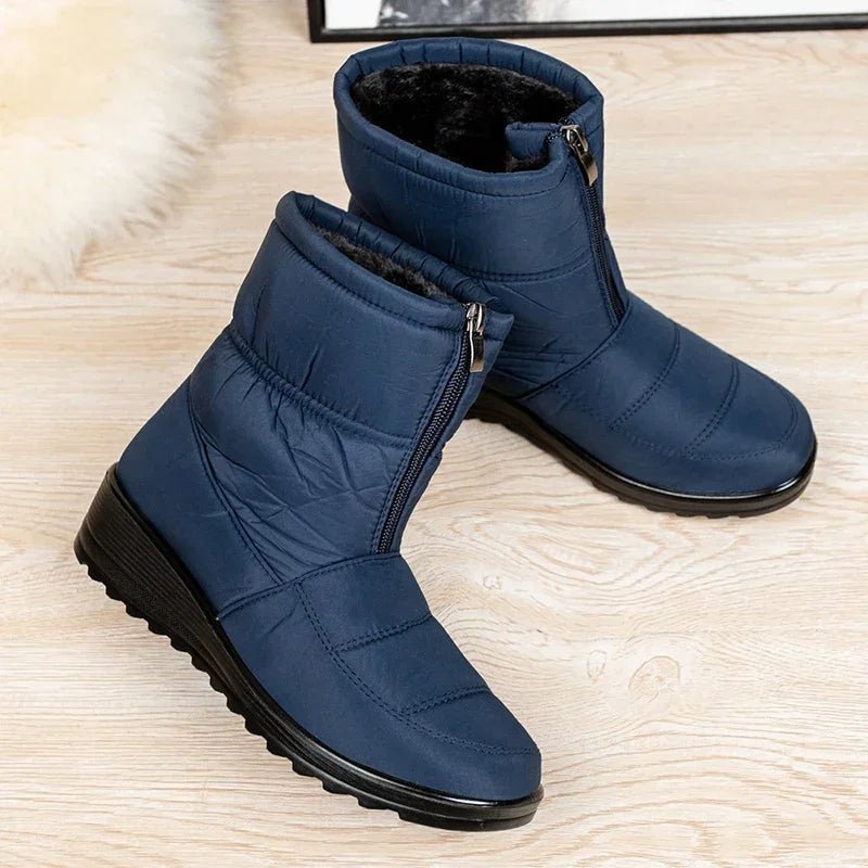 Dame Waterproof Boots Vinter Ankelstøvler Polstret