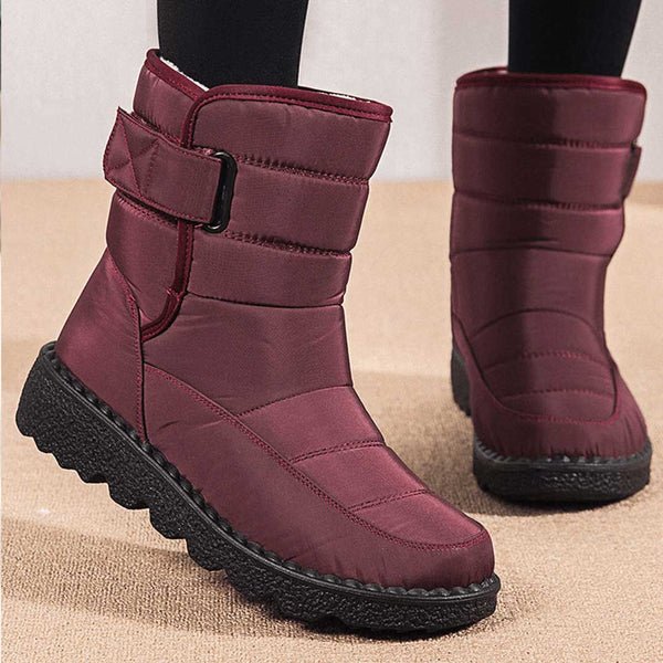 Dame Waterproof Boots Vinter Ankelstøvler Polstret