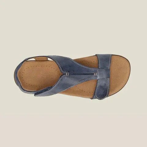 Damesandaler Justerbare Remme Åben Tå Comfort