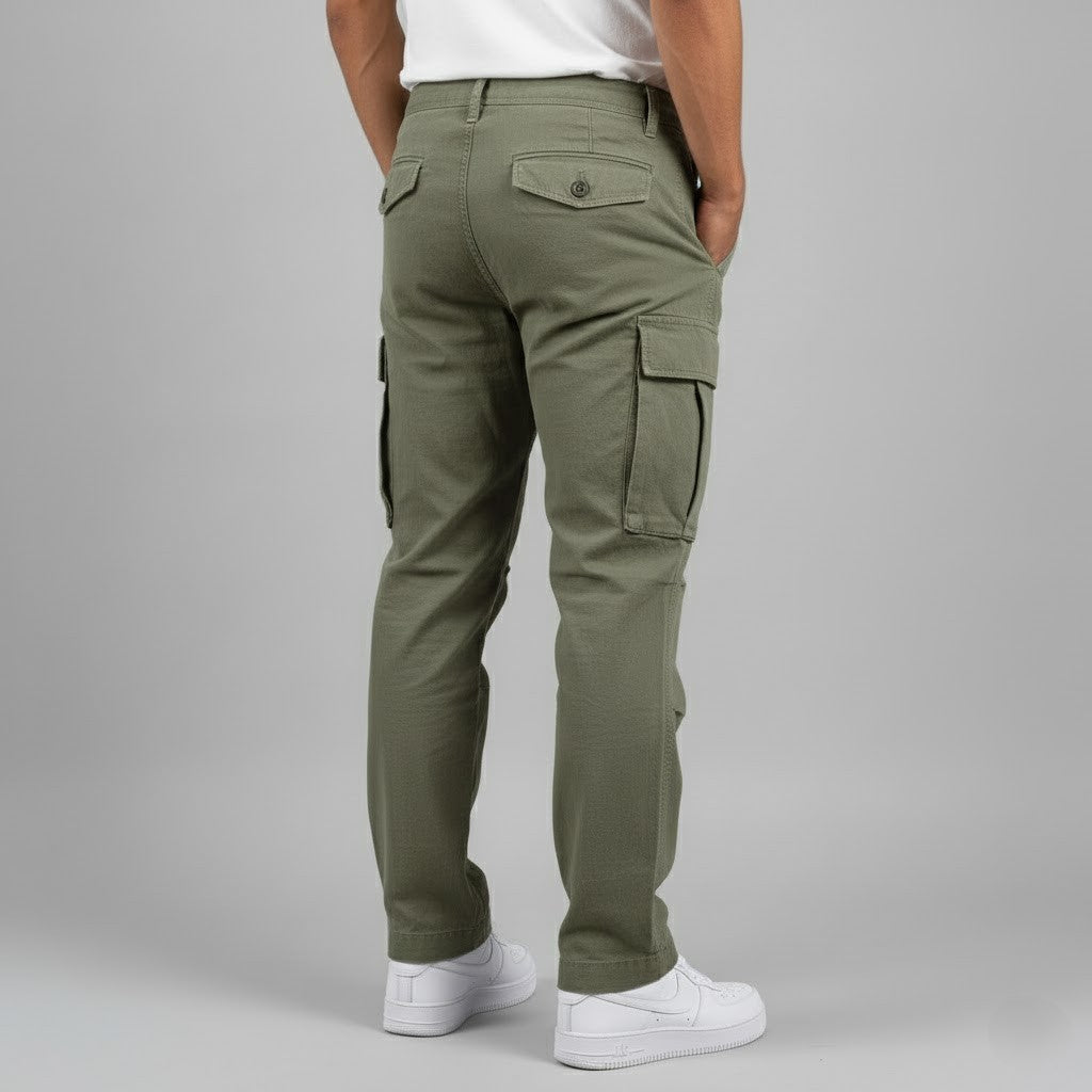 Jørn | Herres cargobukser med afslappet pasform og sidelommer i streetwear-stil - Freya Kobenhavn