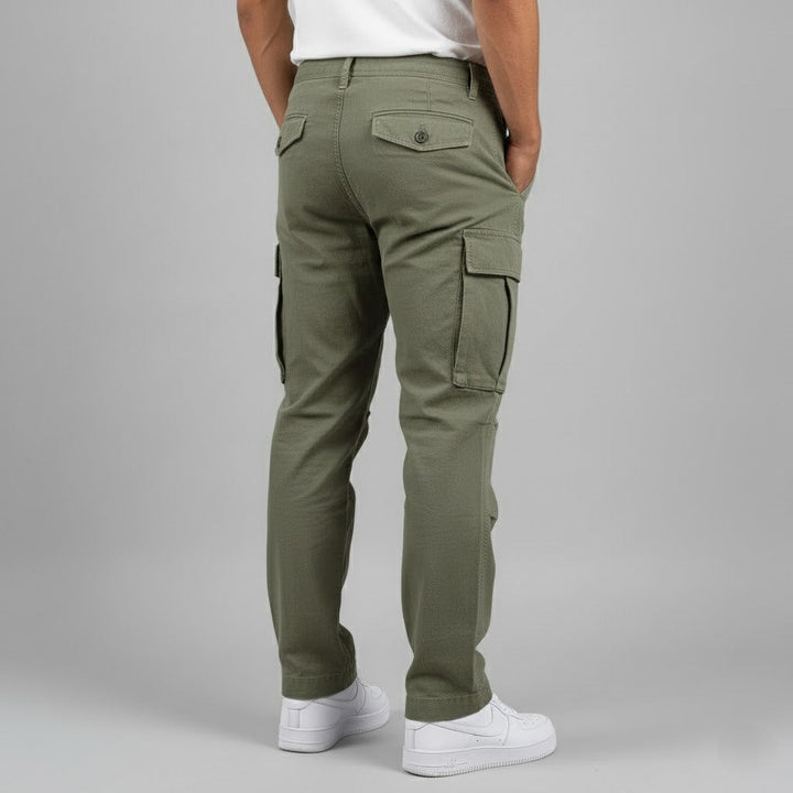 Jørn | Herres cargobukser med afslappet pasform og sidelommer i streetwear-stil - Freya Kobenhavn