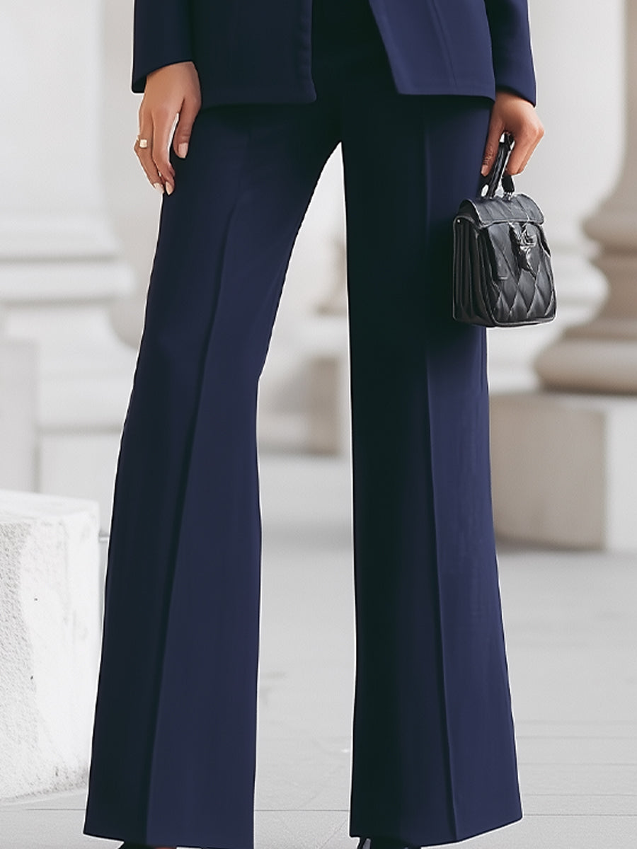 Sharie - Elegant Blazer & Trouser Suit Set - Freya Kobenhavn