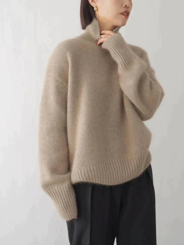 Joline™ | Cashmere-trøje med rullekrave - Freya Kobenhavn