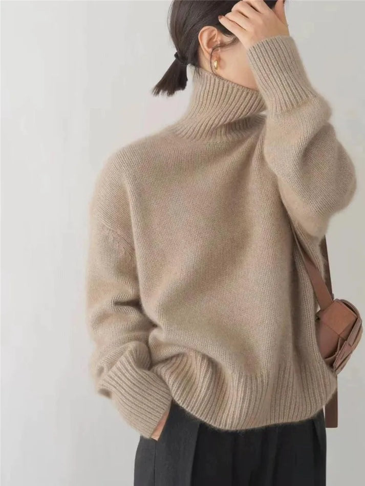 Joline™ | Cashmere-trøje med rullekrave - Freya Kobenhavn