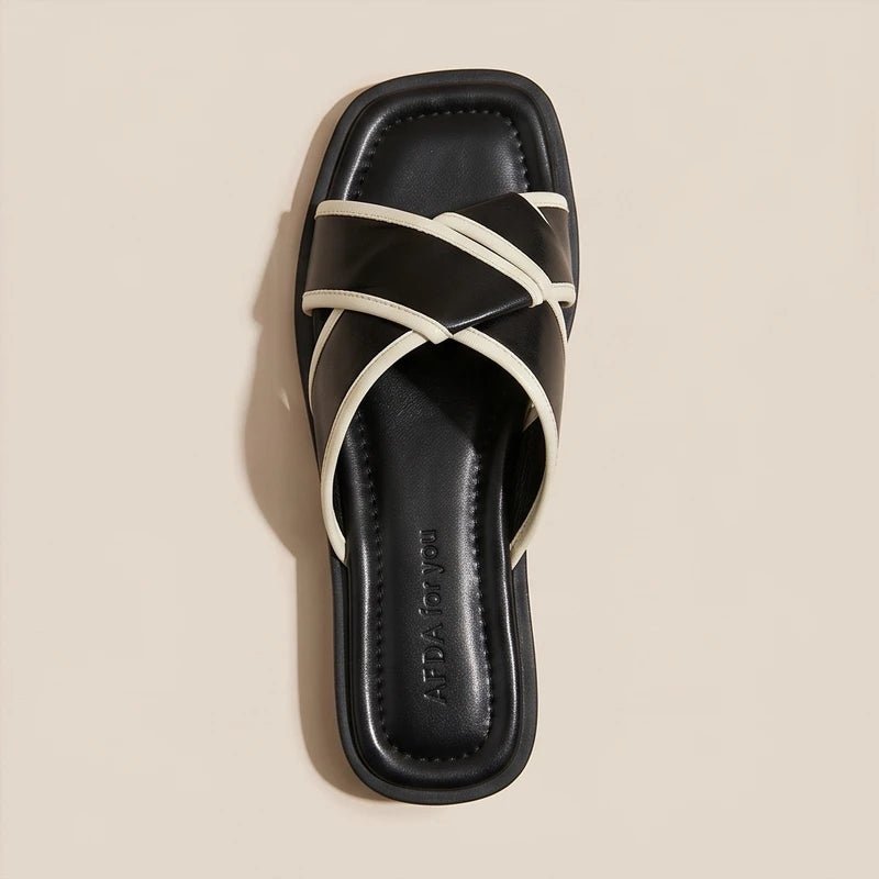 Fisherman Sandaler Kryds Remme Dame Slip-On Flade